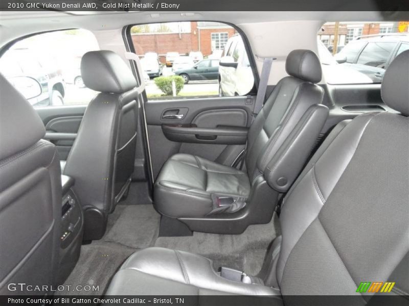 Gold Mist Metallic / Ebony 2010 GMC Yukon Denali AWD