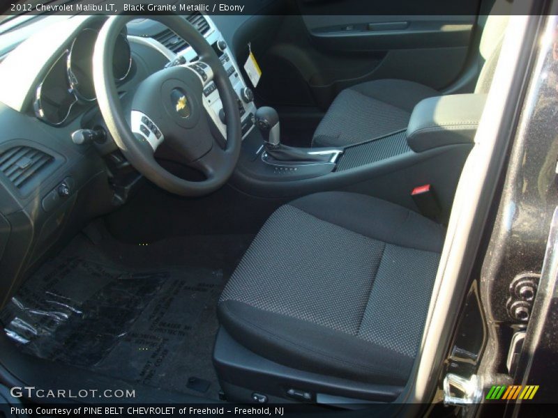 Black Granite Metallic / Ebony 2012 Chevrolet Malibu LT