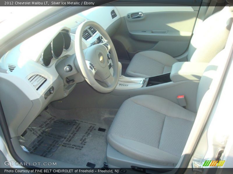 Silver Ice Metallic / Ebony 2012 Chevrolet Malibu LT