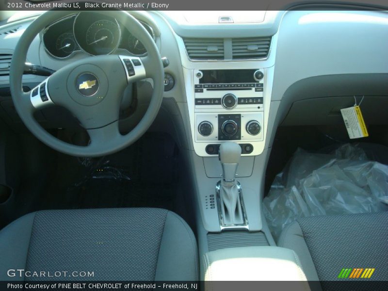 Black Granite Metallic / Ebony 2012 Chevrolet Malibu LS
