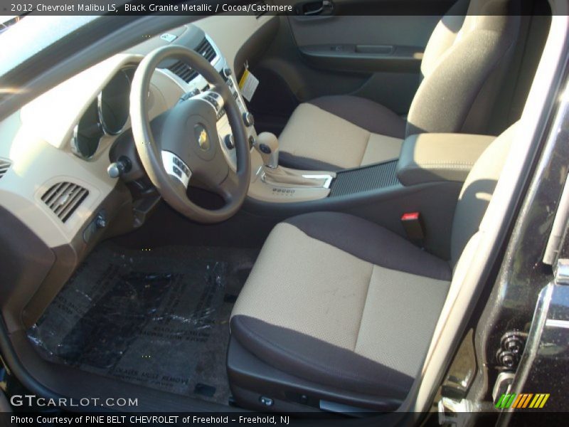 Black Granite Metallic / Cocoa/Cashmere 2012 Chevrolet Malibu LS