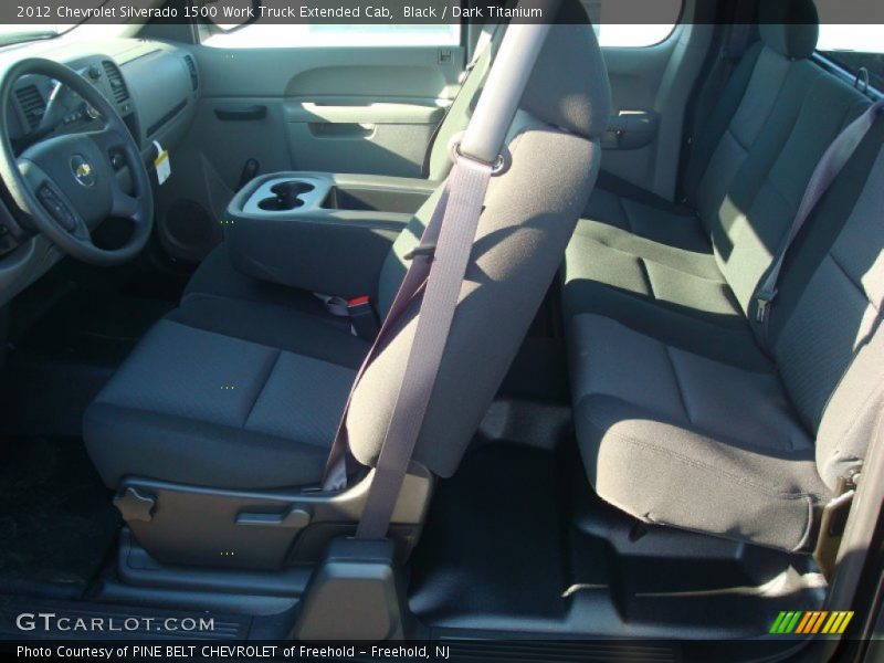 Black / Dark Titanium 2012 Chevrolet Silverado 1500 Work Truck Extended Cab