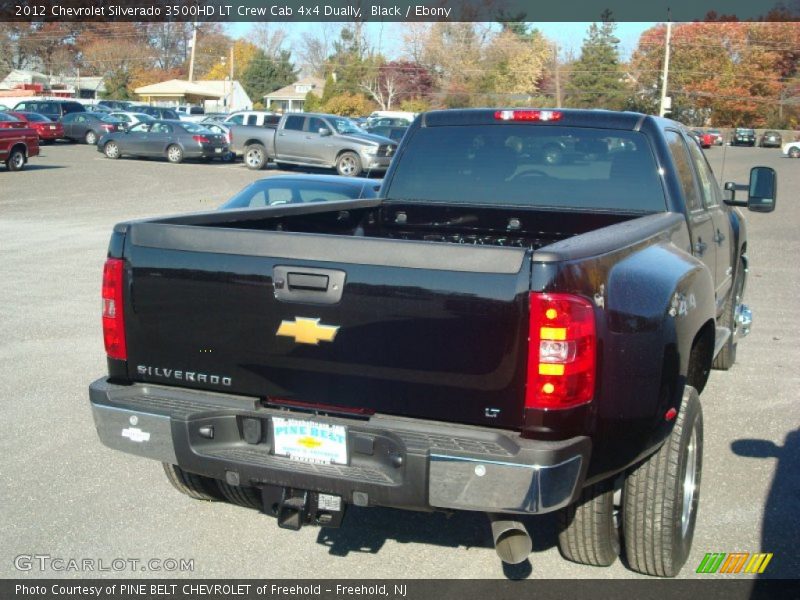 Black / Ebony 2012 Chevrolet Silverado 3500HD LT Crew Cab 4x4 Dually