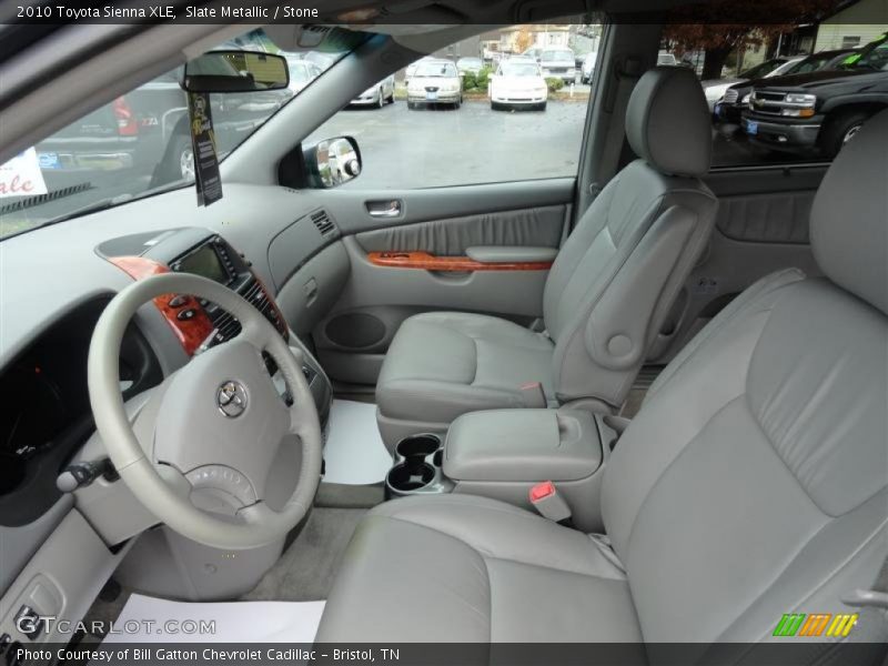  2010 Sienna XLE Stone Interior