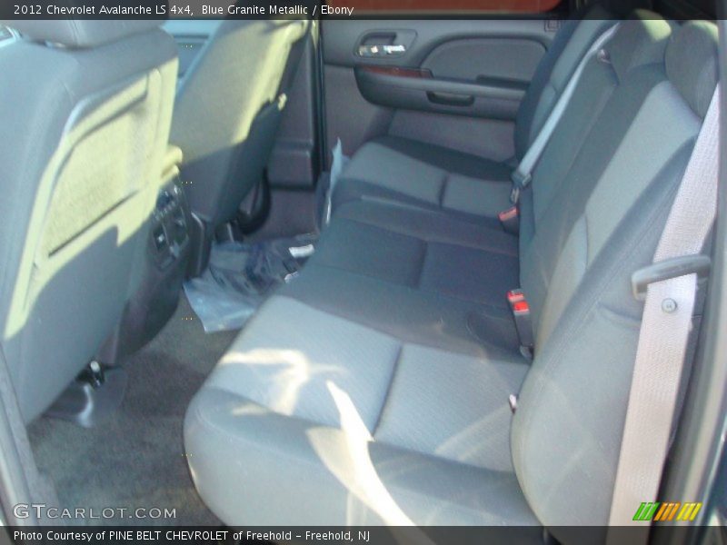 Blue Granite Metallic / Ebony 2012 Chevrolet Avalanche LS 4x4
