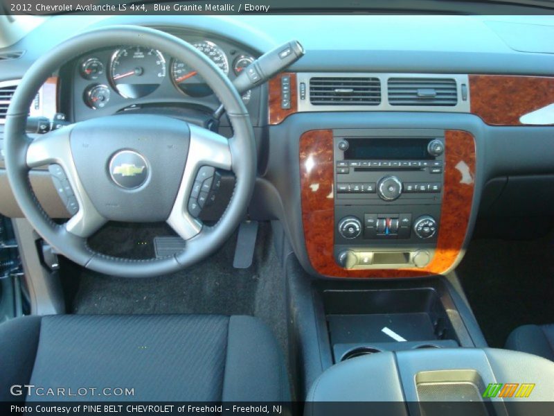 Blue Granite Metallic / Ebony 2012 Chevrolet Avalanche LS 4x4