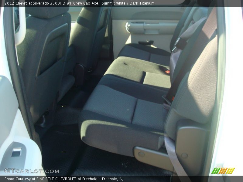 Summit White / Dark Titanium 2012 Chevrolet Silverado 3500HD WT Crew Cab 4x4