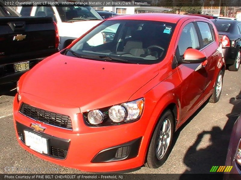 Front 3/4 View of 2012 Sonic LT Hatch