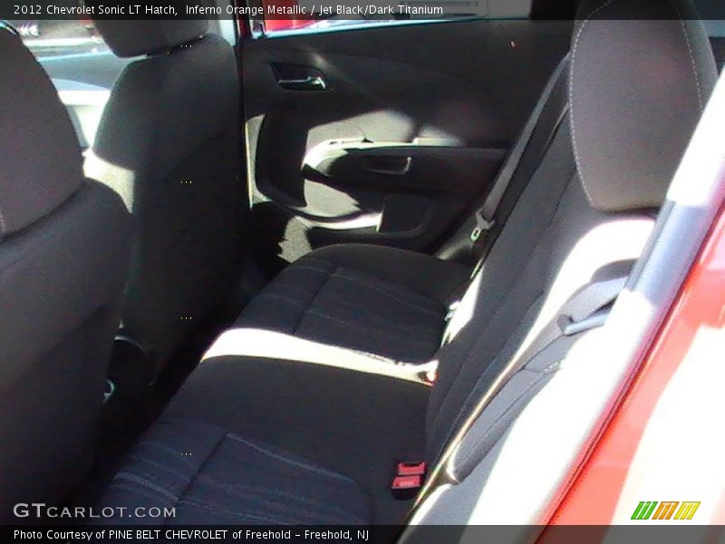 Inferno Orange Metallic / Jet Black/Dark Titanium 2012 Chevrolet Sonic LT Hatch