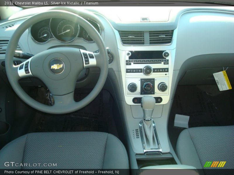 Silver Ice Metallic / Titanium 2012 Chevrolet Malibu LS