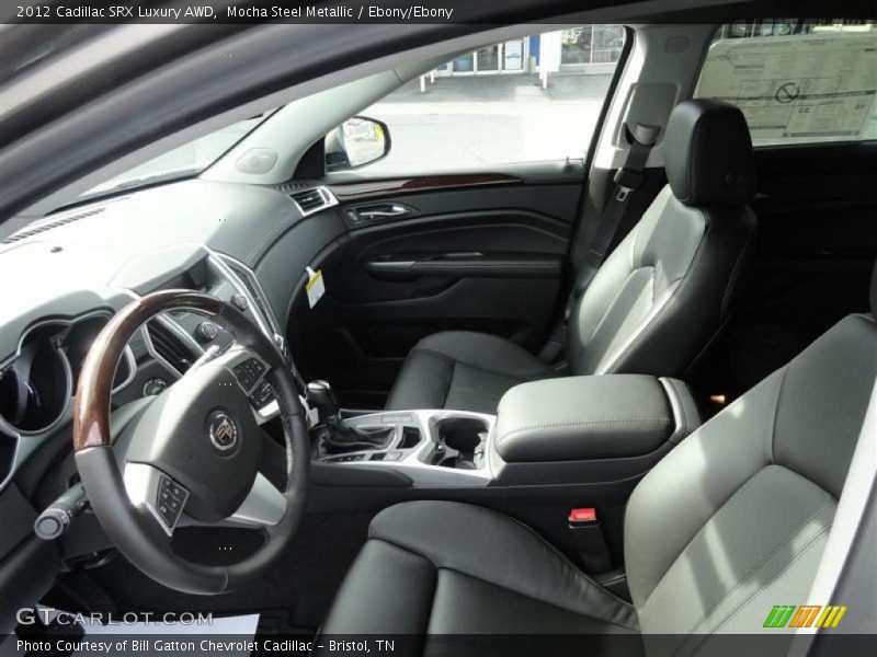 Mocha Steel Metallic / Ebony/Ebony 2012 Cadillac SRX Luxury AWD