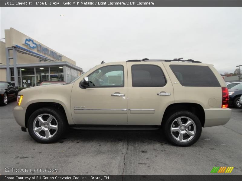 Gold Mist Metallic / Light Cashmere/Dark Cashmere 2011 Chevrolet Tahoe LTZ 4x4