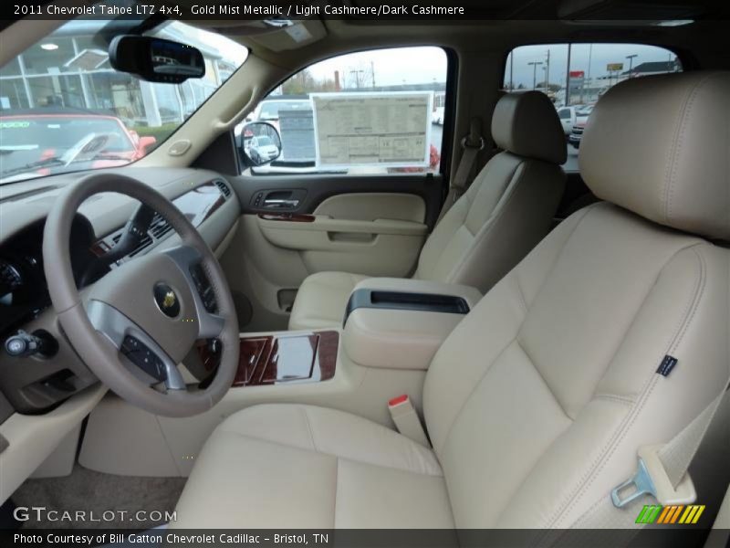 Gold Mist Metallic / Light Cashmere/Dark Cashmere 2011 Chevrolet Tahoe LTZ 4x4