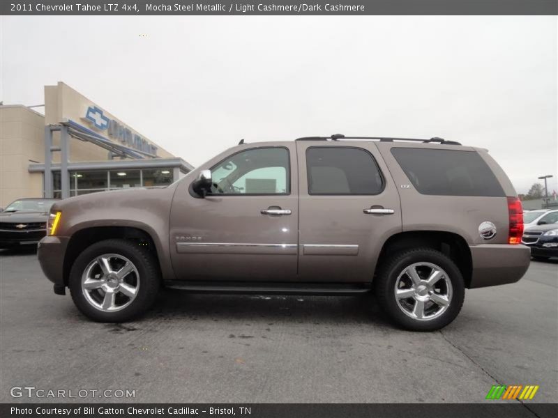 Mocha Steel Metallic / Light Cashmere/Dark Cashmere 2011 Chevrolet Tahoe LTZ 4x4