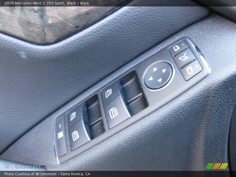 Black / Black 2008 Mercedes-Benz C 350 Sport