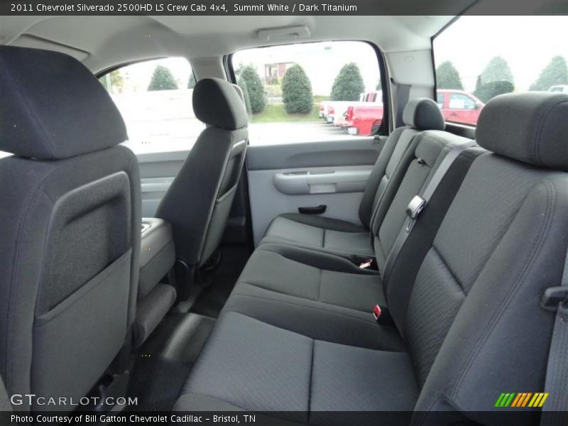 Summit White / Dark Titanium 2011 Chevrolet Silverado 2500HD LS Crew Cab 4x4