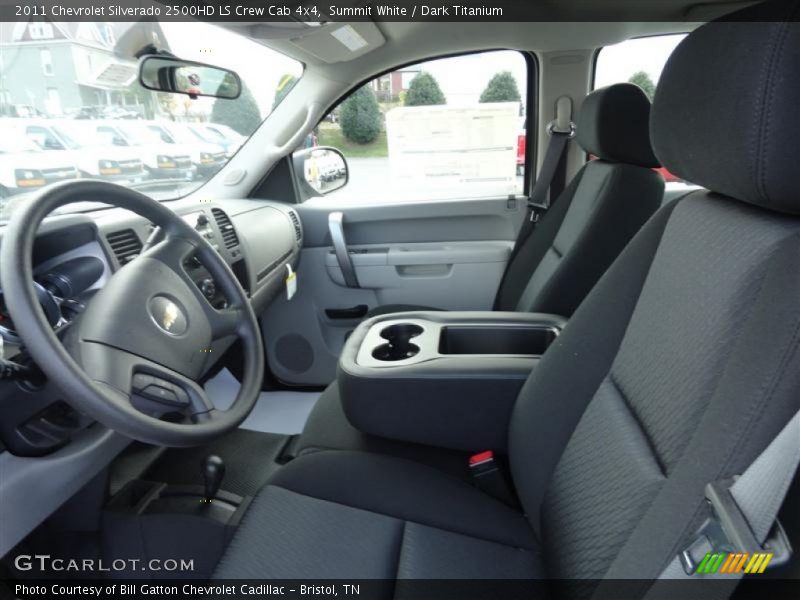Summit White / Dark Titanium 2011 Chevrolet Silverado 2500HD LS Crew Cab 4x4