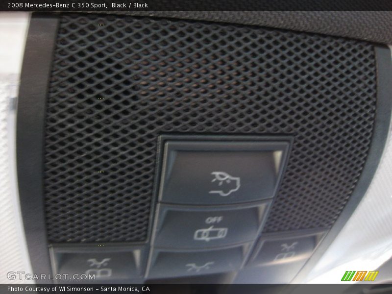 Black / Black 2008 Mercedes-Benz C 350 Sport