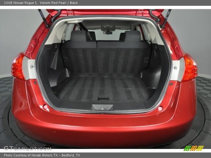 Venom Red Pearl / Black 2008 Nissan Rogue S