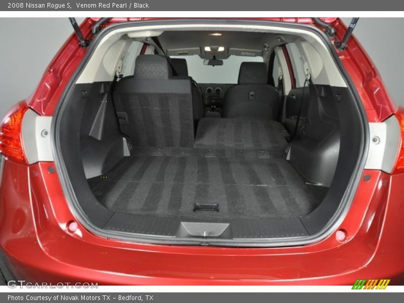 Venom Red Pearl / Black 2008 Nissan Rogue S