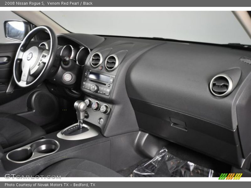 Venom Red Pearl / Black 2008 Nissan Rogue S