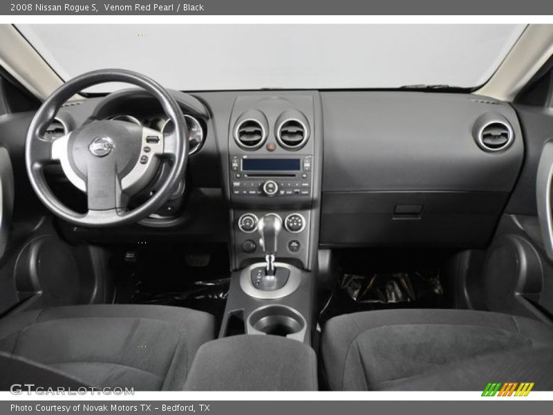 Venom Red Pearl / Black 2008 Nissan Rogue S