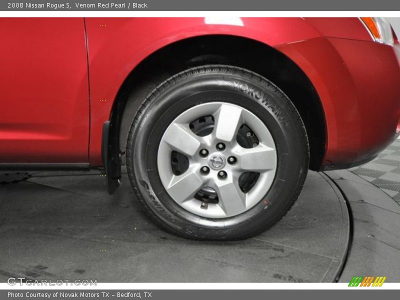 Venom Red Pearl / Black 2008 Nissan Rogue S
