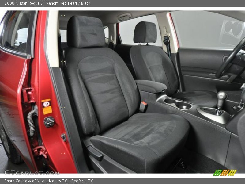 Venom Red Pearl / Black 2008 Nissan Rogue S