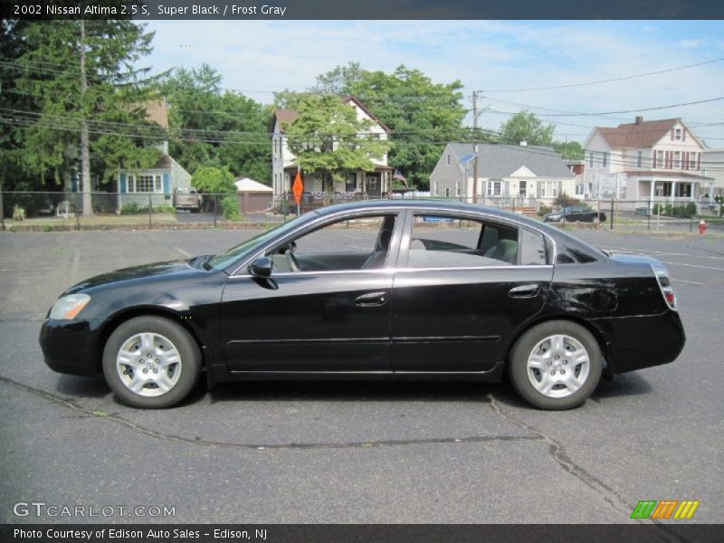 Super Black / Frost Gray 2002 Nissan Altima 2.5 S