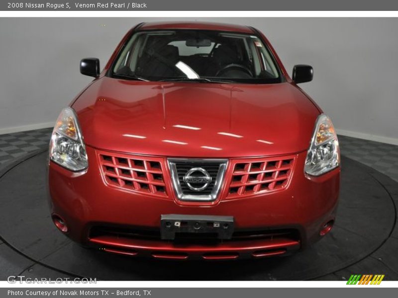 Venom Red Pearl / Black 2008 Nissan Rogue S
