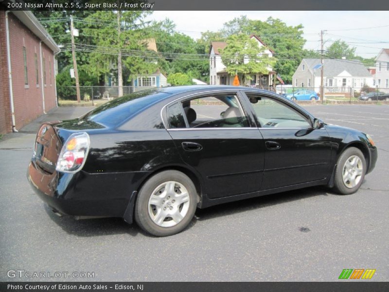 Super Black / Frost Gray 2002 Nissan Altima 2.5 S