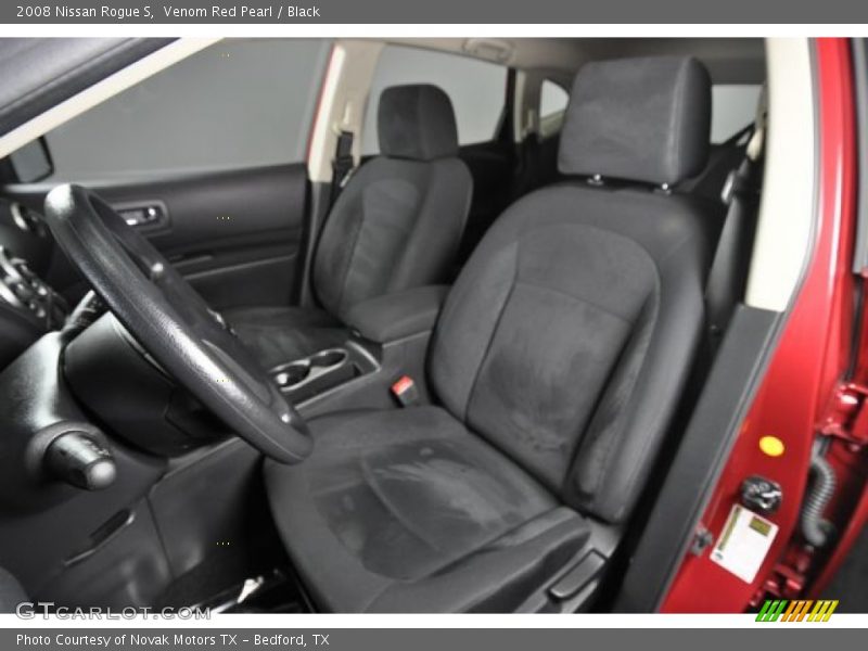Venom Red Pearl / Black 2008 Nissan Rogue S