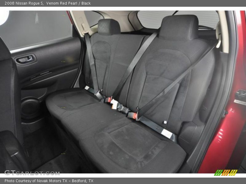 Venom Red Pearl / Black 2008 Nissan Rogue S