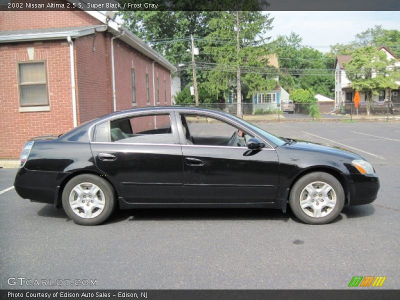 Super Black / Frost Gray 2002 Nissan Altima 2.5 S