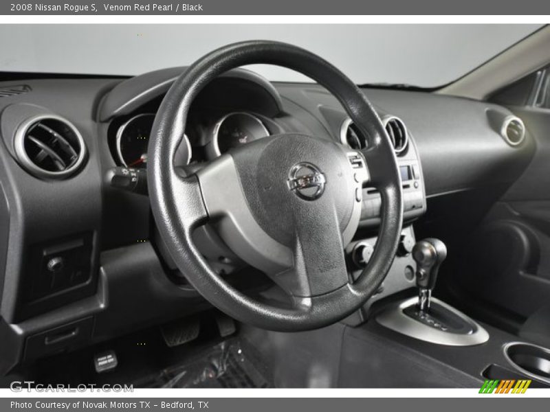 Venom Red Pearl / Black 2008 Nissan Rogue S