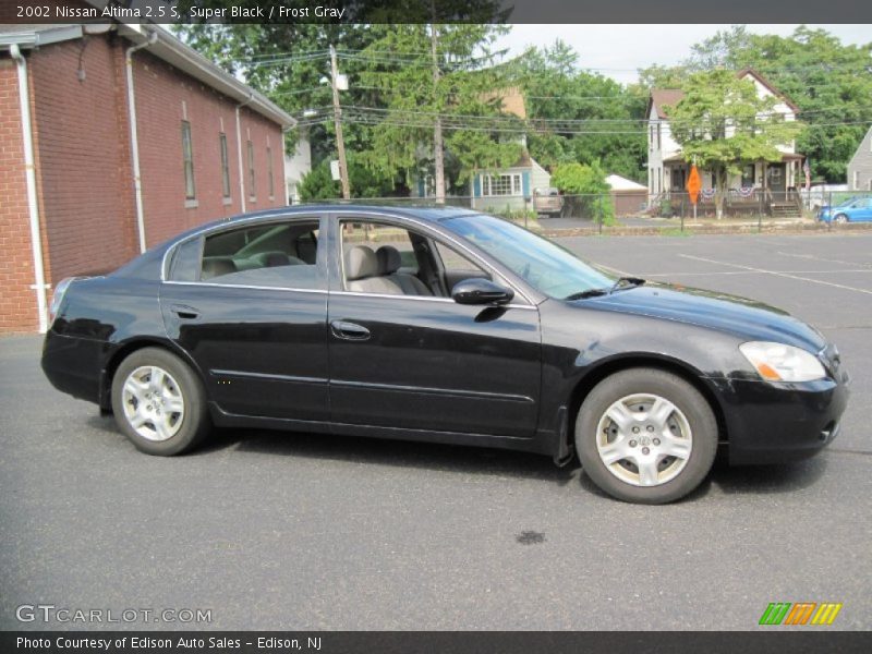 Super Black / Frost Gray 2002 Nissan Altima 2.5 S