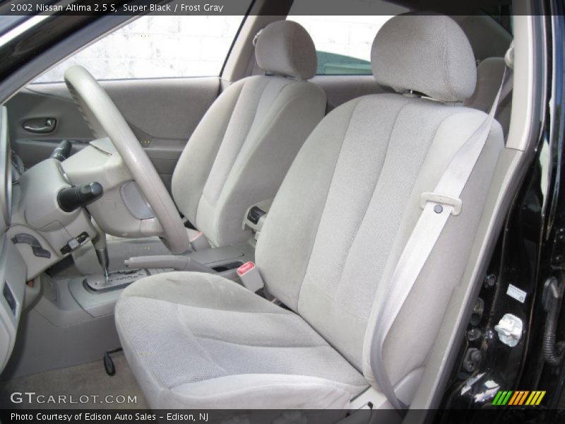 Super Black / Frost Gray 2002 Nissan Altima 2.5 S