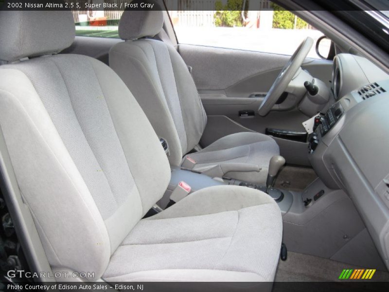 Super Black / Frost Gray 2002 Nissan Altima 2.5 S
