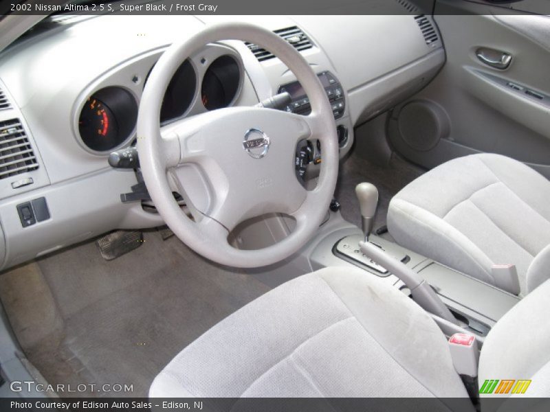 Super Black / Frost Gray 2002 Nissan Altima 2.5 S