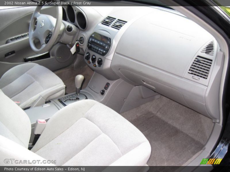 Super Black / Frost Gray 2002 Nissan Altima 2.5 S