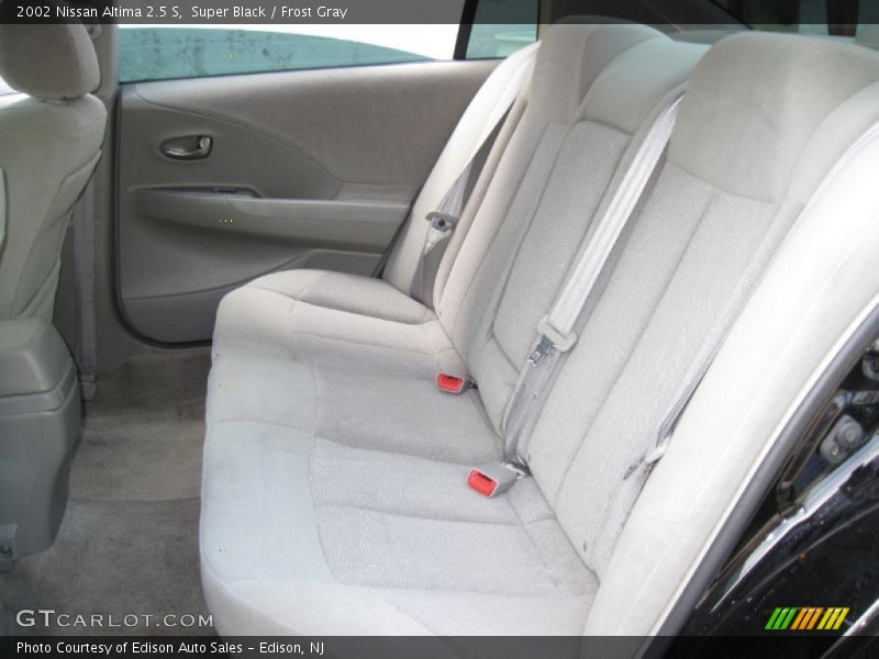 Super Black / Frost Gray 2002 Nissan Altima 2.5 S
