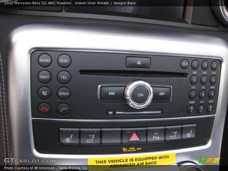 Audio System of 2012 SLS AMG Roadster