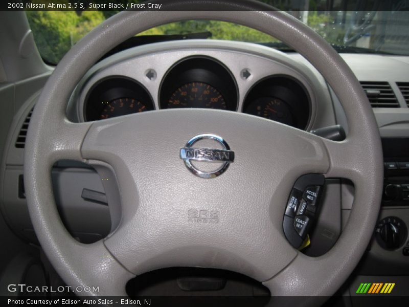 Super Black / Frost Gray 2002 Nissan Altima 2.5 S