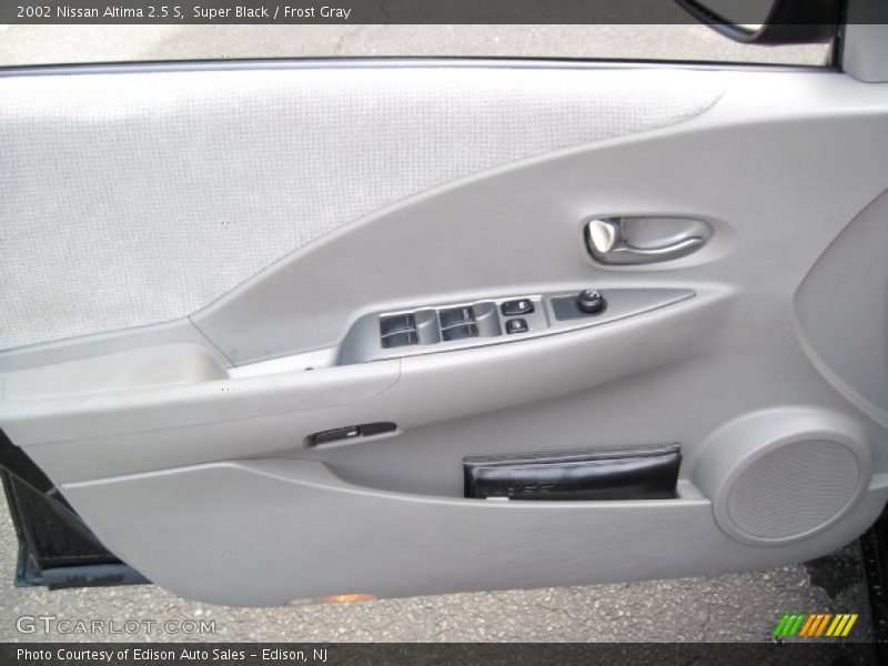 Super Black / Frost Gray 2002 Nissan Altima 2.5 S