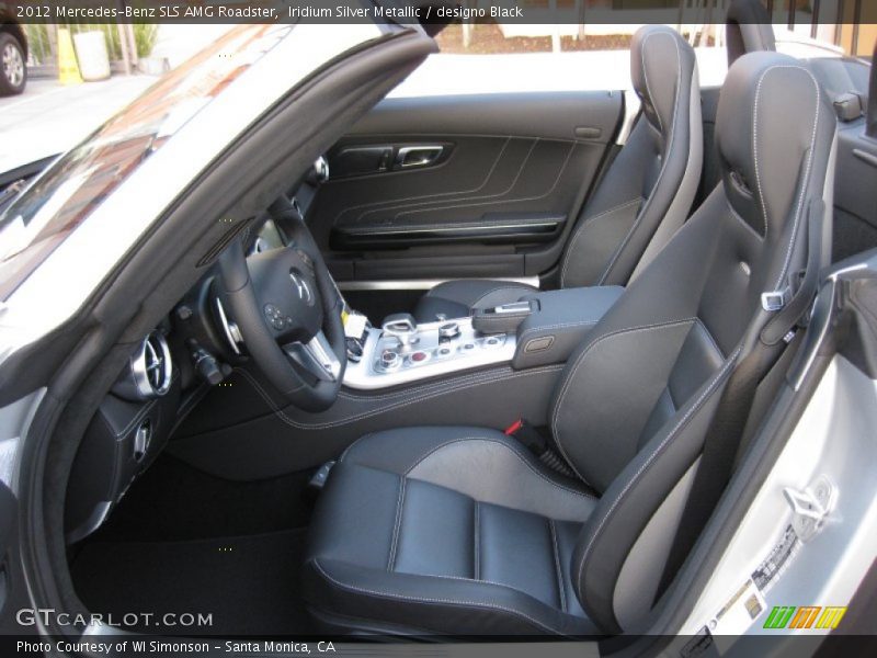  2012 SLS AMG Roadster designo Black Interior