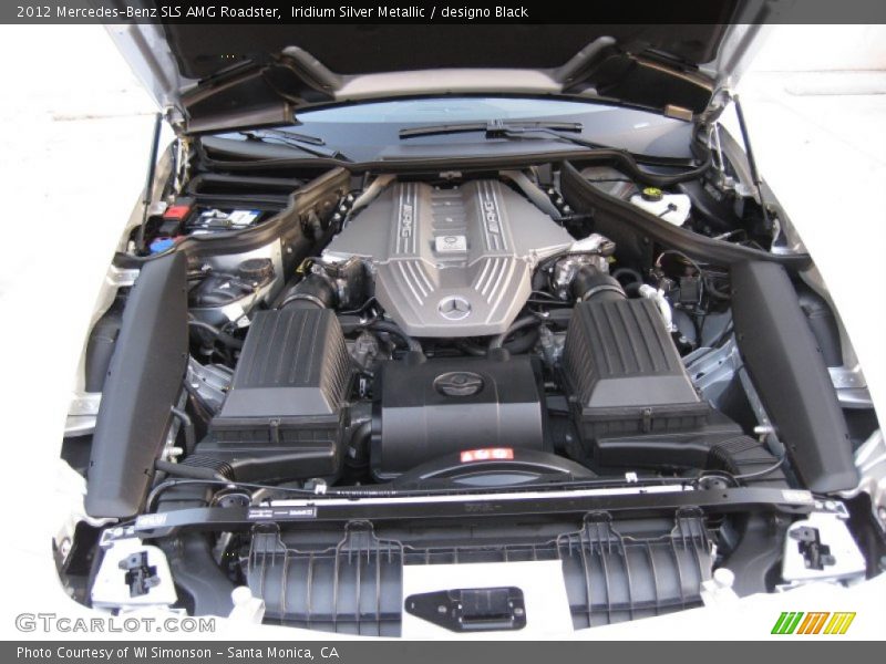  2012 SLS AMG Roadster Engine - 6.3 Liter AMG DOHC 32-Valve VVT V8