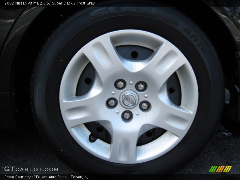 Super Black / Frost Gray 2002 Nissan Altima 2.5 S