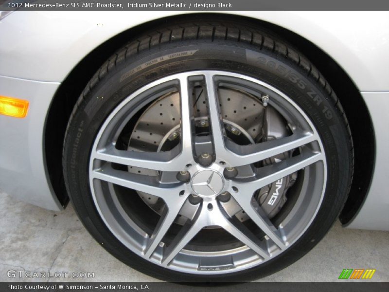 AMG Twin Spoke Wheels - 2012 Mercedes-Benz SLS AMG Roadster