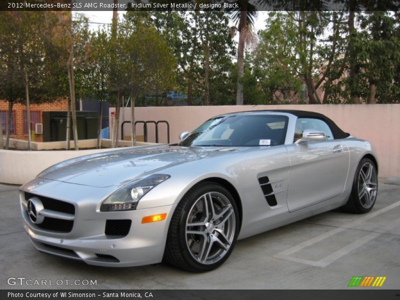 SLS AMG in Iridium Silver Metallic - 2012 Mercedes-Benz SLS AMG Roadster