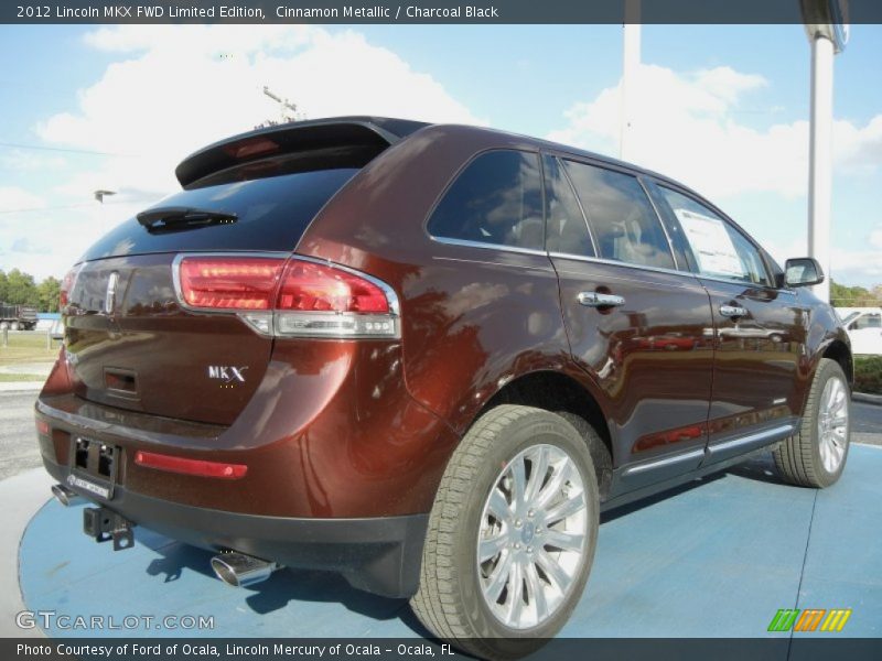Cinnamon Metallic / Charcoal Black 2012 Lincoln MKX FWD Limited Edition